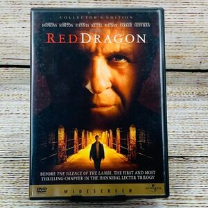 Red Dragon [2002 DVD]‎ Collector's Edition Anthony Hopkins Hannibal Lecter
